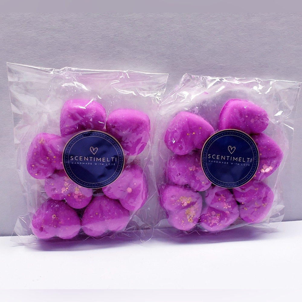 Wax Melts PINK CHAMPAGNE & POMELO 100% pure soy Wax Melts, 2 oz (2 pack)